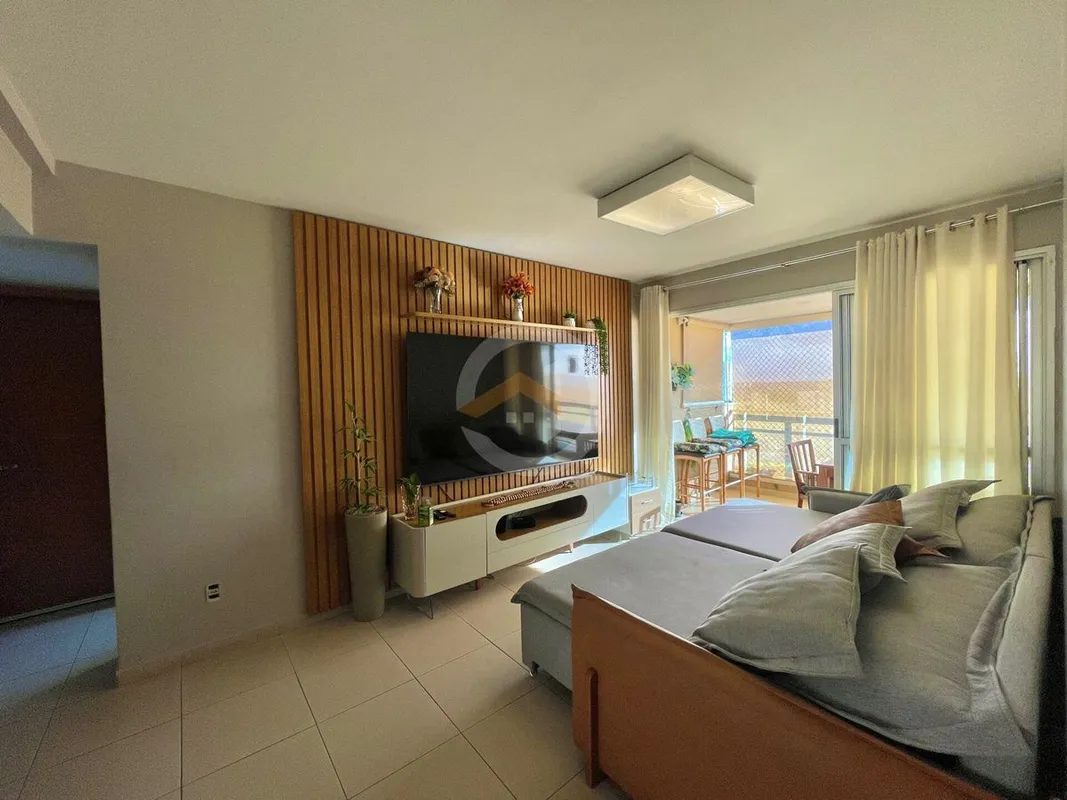 Apartamento com três quartos, andar alto, vista livre e duas vagas individuais +...
