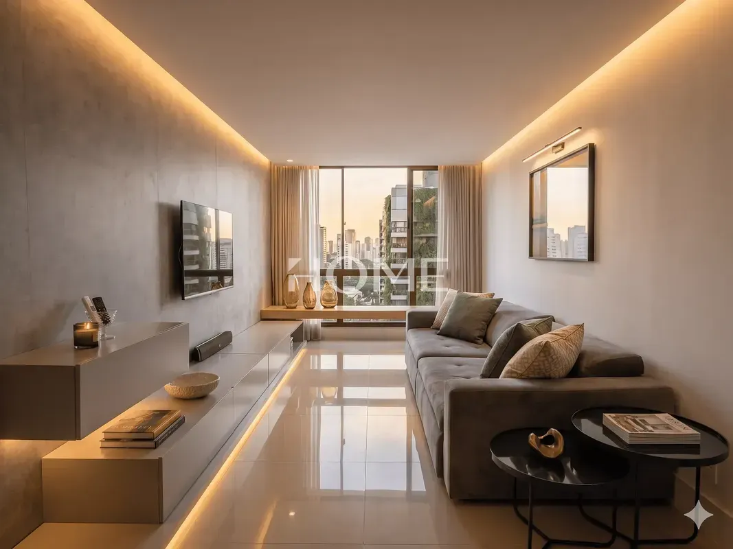 HOME VENDE COM EXCLUSIVIDADE:APARTAMENTO ACONCHEGANTE E REFORMADO, COMPOSTO POR:...