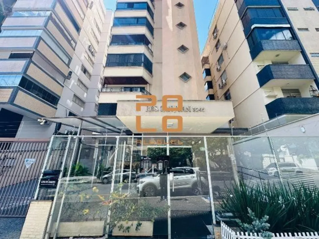 Apartamento semi mobiliado para alugar no Edifício Residencial San Juan, no Seto...