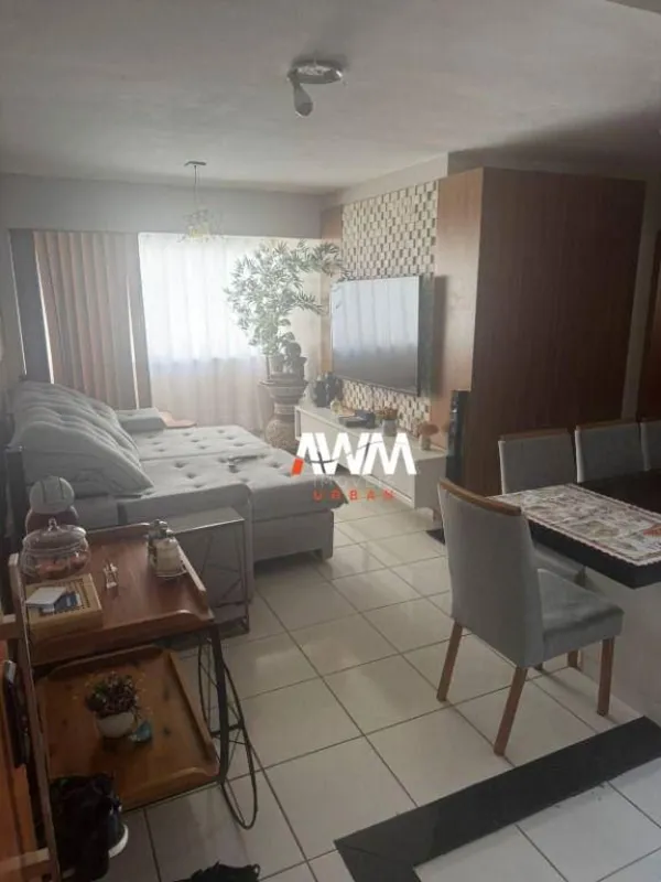 Excelente apartamento de 2 Quartos sendo uma Suíte , com varanda integrada com a...