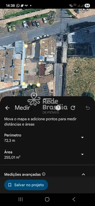 Terreno com aproximadamente 255 m², com 10 metros de frente, composto por duas l...