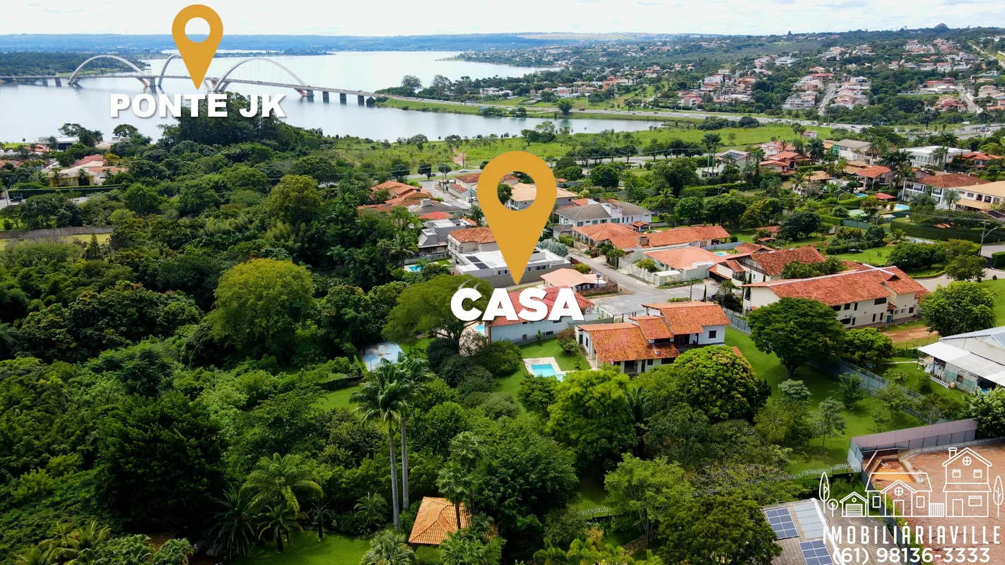 BELA CASA MOBILIADA PRONTA PARA EMBAIXADA OU ESCRITÓRIO pertinho da Ponte JKAden...