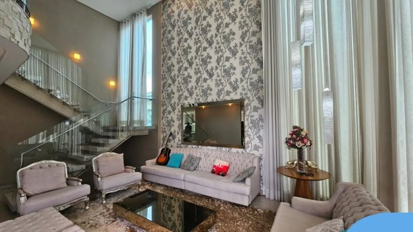 Casa em condomínio à venda no Jardins Madri, Goiânia - Ref. vs033 SOBRADO DE ALT...