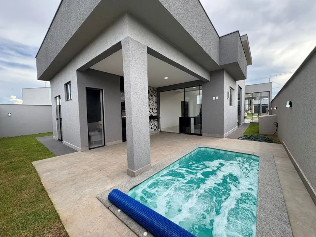 GH2397Casa com 3 quartos no Terras Alpha Residencial 2, com 152,10m² de área con...