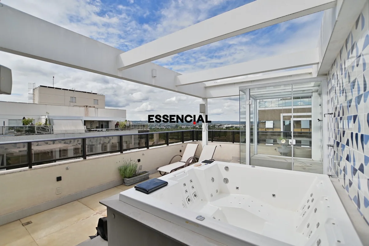 Cobertura Duplex Exclusiva na SQNW 109 – Sofisticação, tecnologia e lazer privat...