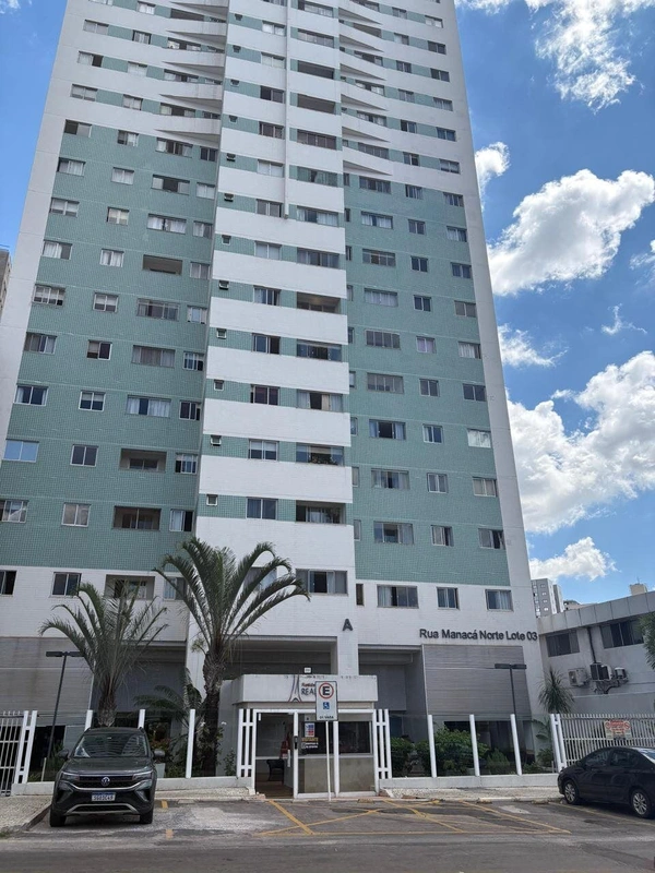 APARTAMENTO DE CANTO DE 2 QUARTOS COM SUÍTE, SALA, BANHEIRO SOCIAL, COZINHA E ÁR...