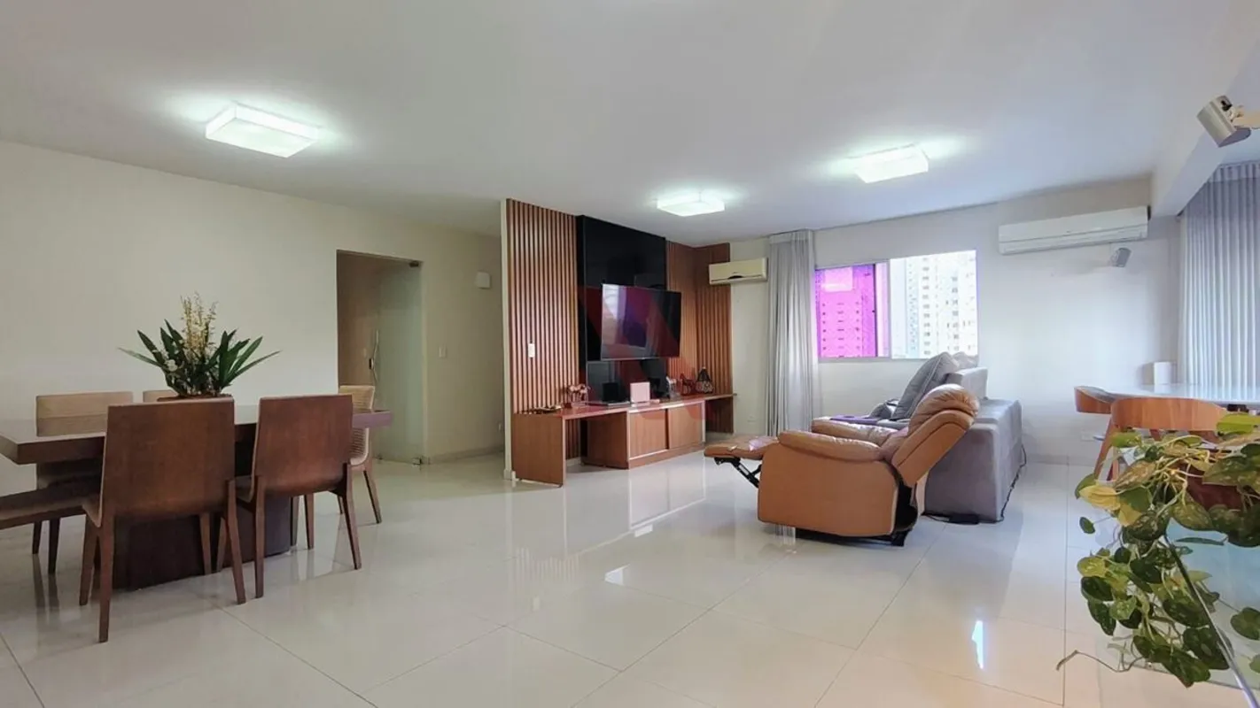 COD: 1295EDIFICIO SUIÇA - SETOR NOVA SUIÇA•Apartamento mobiliado com 3 quartos s...