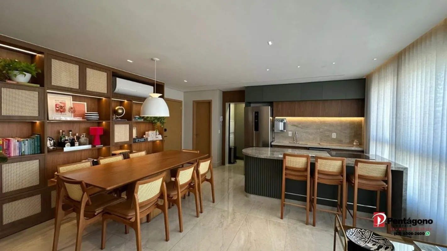 Apartamento exclusivo no Maestro Residenza - Setor OesteApartamento totalmente m...