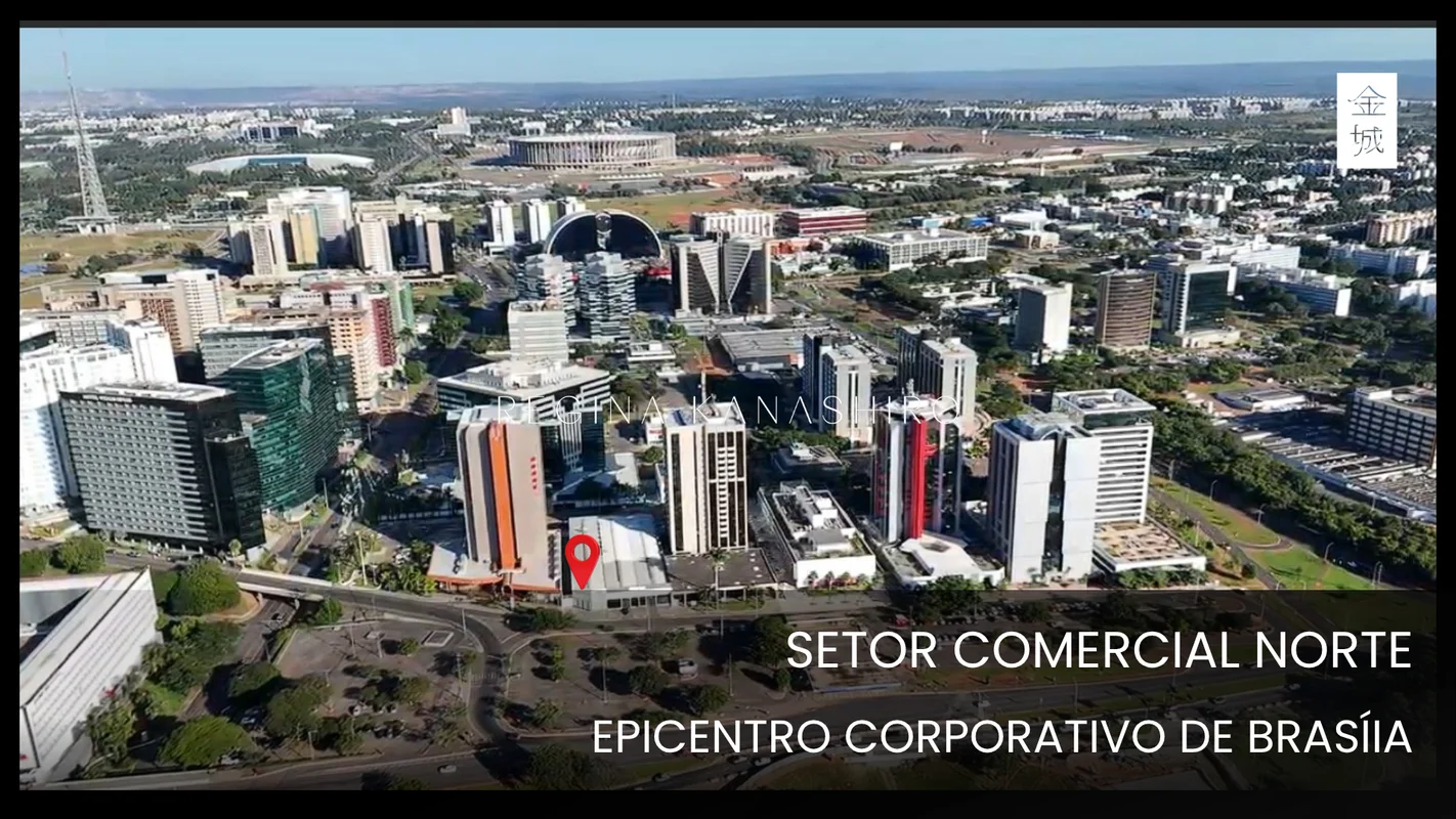 Imóvel corporativo com 890 m² privativos, localizado no Setor Comercial Norte, e...