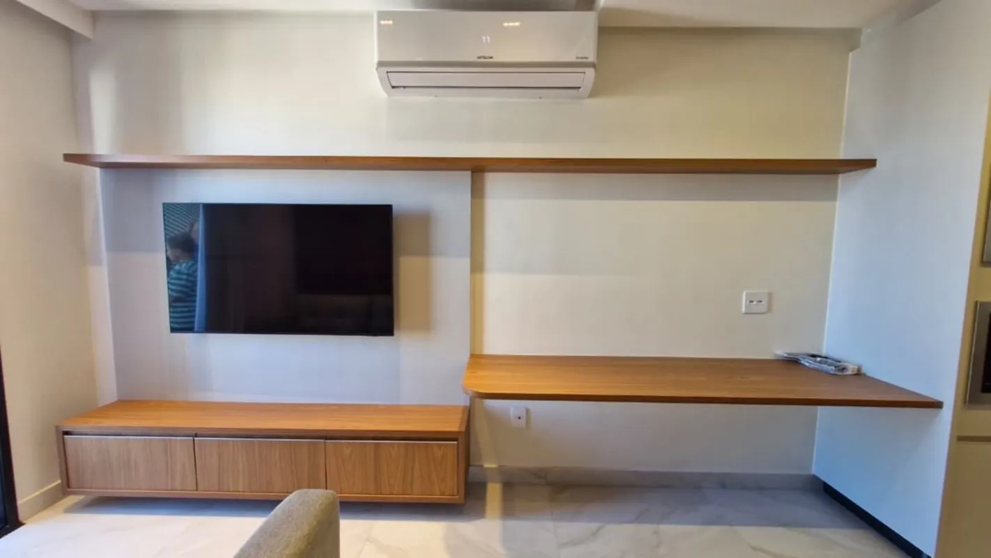 STUDIO 100% MOBILIADO NO WTC GOIÂNIA, COM ACABAMENTO MODERNO E DE ALTO PADRÃO. O...