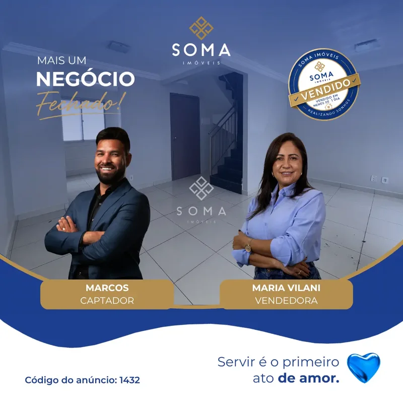 ESPECIFICAÇÕES DA CASA:- Sala ampla para dois ambientes- Cozinha com armários pl...