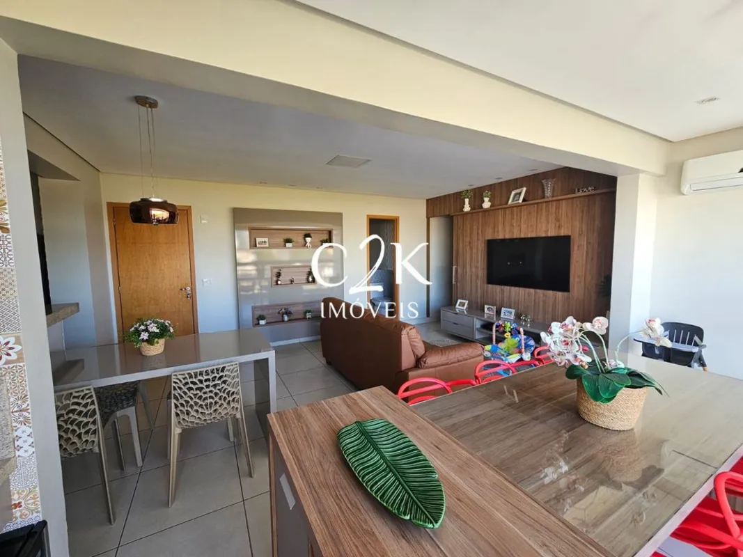 Apartamento Mobiliado/ Decorado 3 Suítes, R$755.000, - Pq Amazônia - Goiânia/GOM...