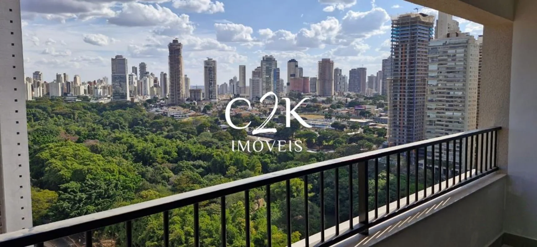 ?? Apartamento 3 suítes com vista livre p/ Parque Areião - Goiânia?? No Residenc...