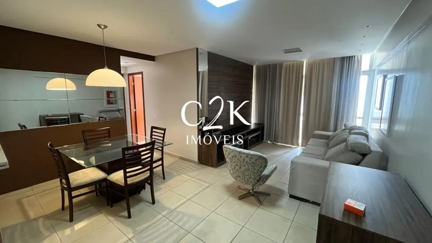 Apartamento Semi-mobiliado, 3 Quartos, Suíte - 2 vagas - Alto da Glória, Goiânia...