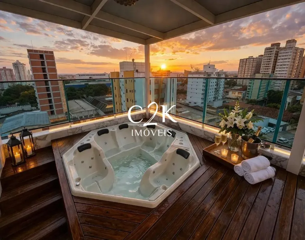 Cobertura Duplex de 359m² SPA, Sauna e 5 Quartos - Oportunidade Setor CentralVoc...