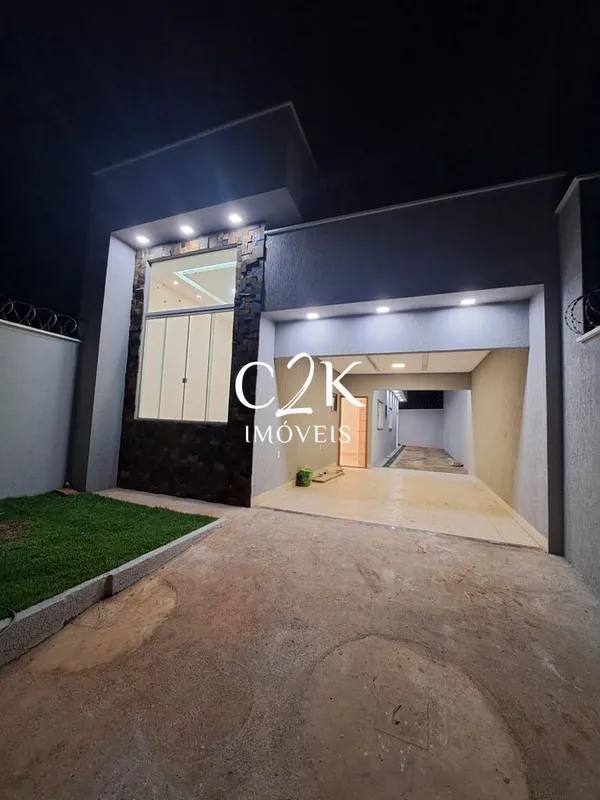 Casa linda com 2 Quartos, Suíte, Moderna no St Pampulha em Ap. de Goiânia - GOCa...