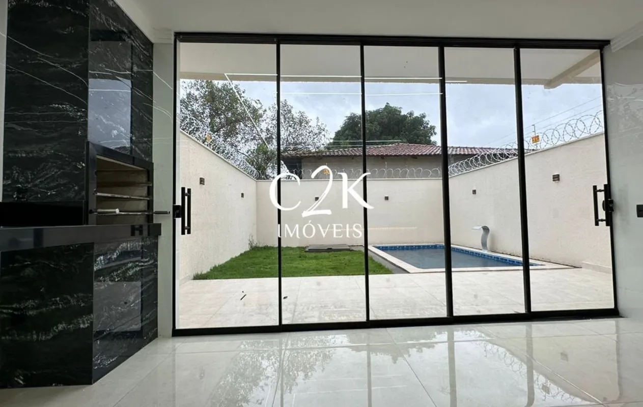 Nova - Casa Térrea, Churrasqueira e Piscina – 3 quartos, Suíte, Vila OliveiraNo ...