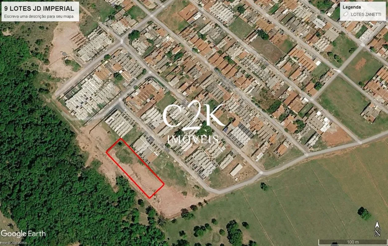 Vendo Área de 2.700 m² no Jardim Imperial I - Trindade GOOportunidade para inves...