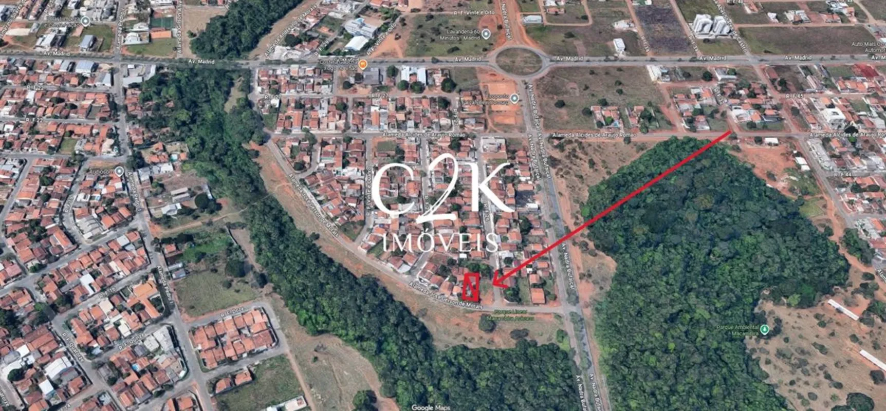Terreno à venda 420m² no St Faiçalville em frente ao Pq Macambira – Goiânia (GO)...