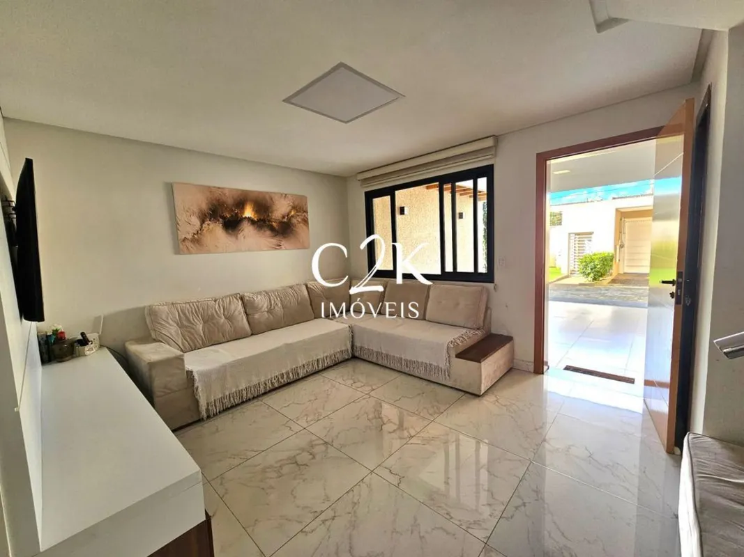 Casa em condomínio - 3Qt c/ suíte + lazer e baixo condomínio - Gramado ParqueCon...