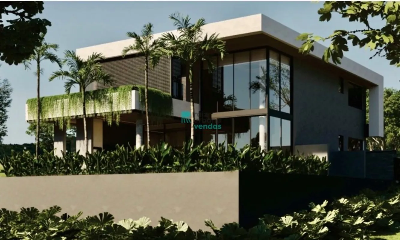Sobrado com arquitetura contemporânea, integração bem resolvida e vista definiti...