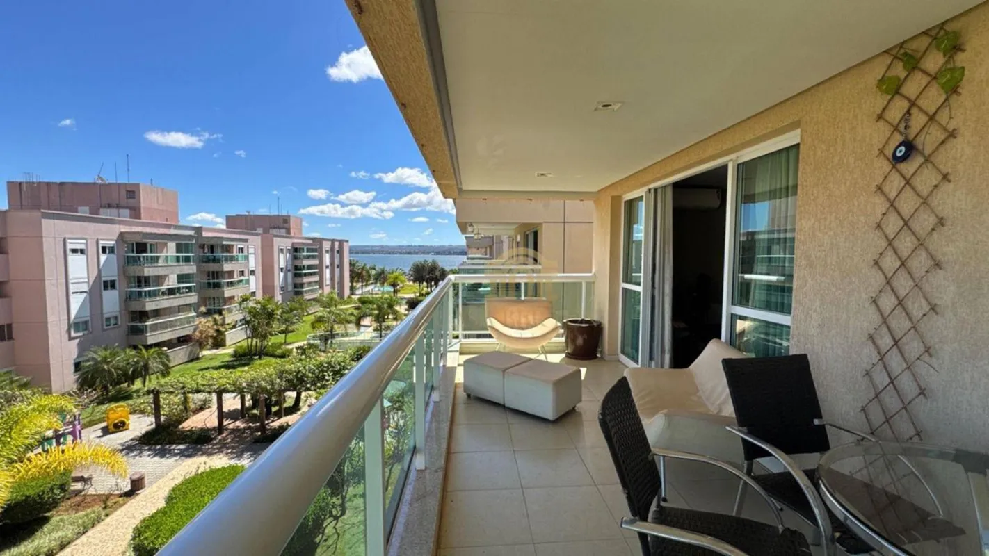 APARTAMENTO ASA NORTE ILHAS DO LAGO 4 QUARTOS VISTA PARA O LAGO 140M² 3 VAGAS VA...