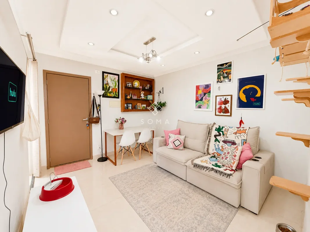 ESPECIFICAÇÕES DO APARTAMENTO:- Sala ampla- Varanda com blindex- Cozinha com ban...
