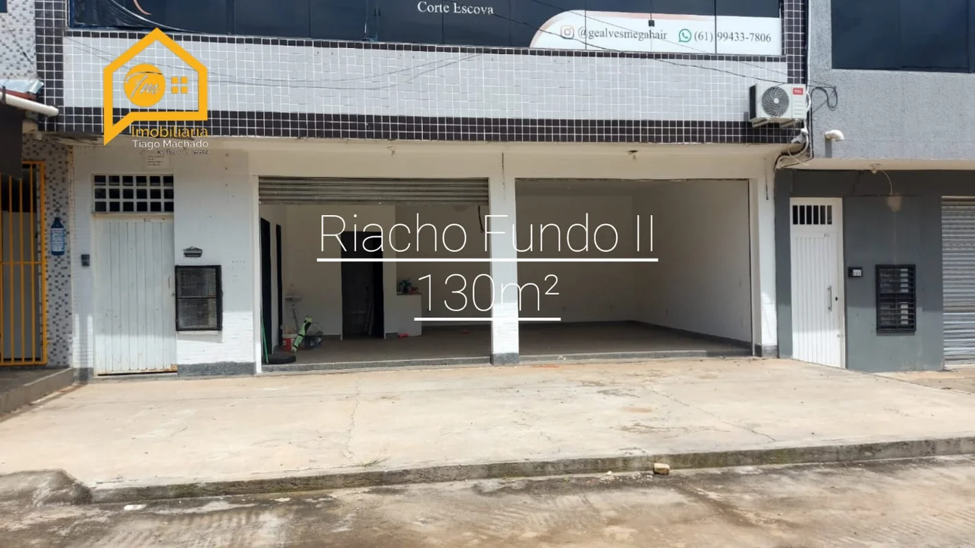 Excelente loja no Riacho Fundo II- Ótima localização- 01 banheiro- Estacionament...