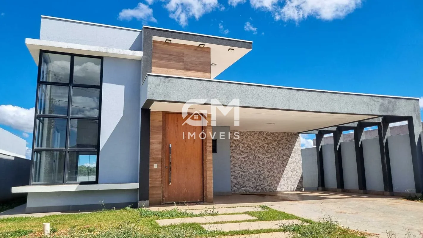 GM IMÓVEIS VENDE CASA MODERNA NO CONDOMINIO ALTO DA BOA VISTA - Fino acabamento:...