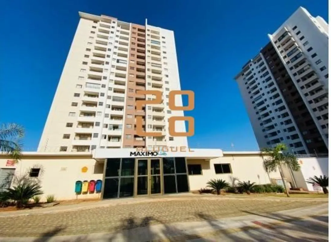 Apartamento para alugar no Edifício Residencial Máximo Clube, no Setor Vila Bras...