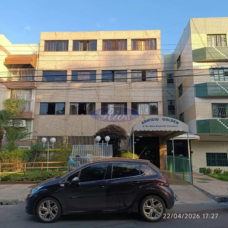 Rios Imóveis Vende Excelente apartamento na Área Especial 13 Lote L Ed. Golden, ...