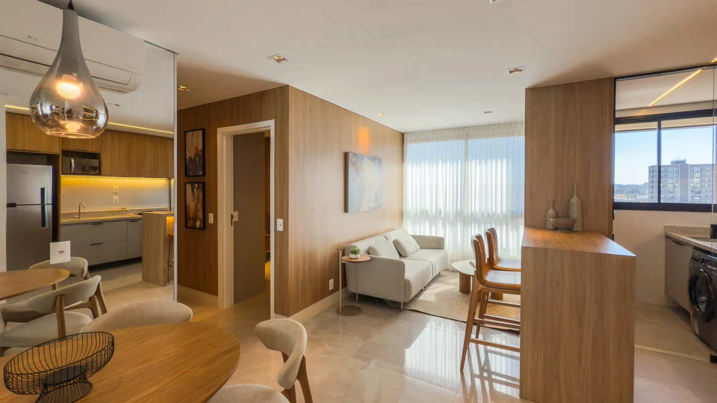 Park Sul | Residencial GET Park SulUnidade mobiliada e decorada. Seu novo aparta...