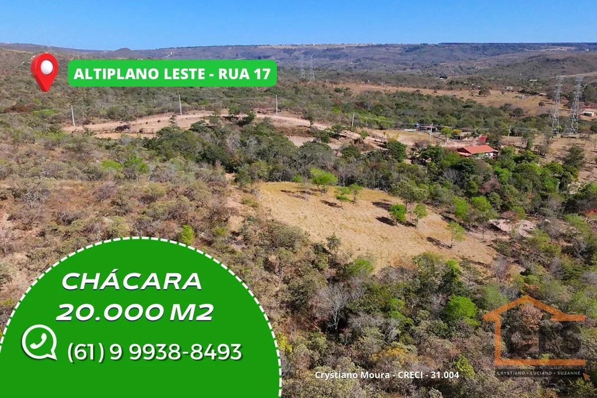 Chácara à Venda no Altiplano Leste - Oportunidade Única de Investimento Antes da...