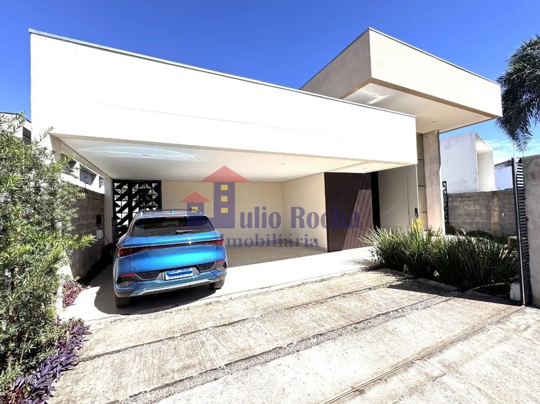 JULIO ROCHA IMOBILIÁRIA VENDE!MARAVILHOSA CASA NO RESIDENCIAL CHAPÉU DE PEDRA!A ...