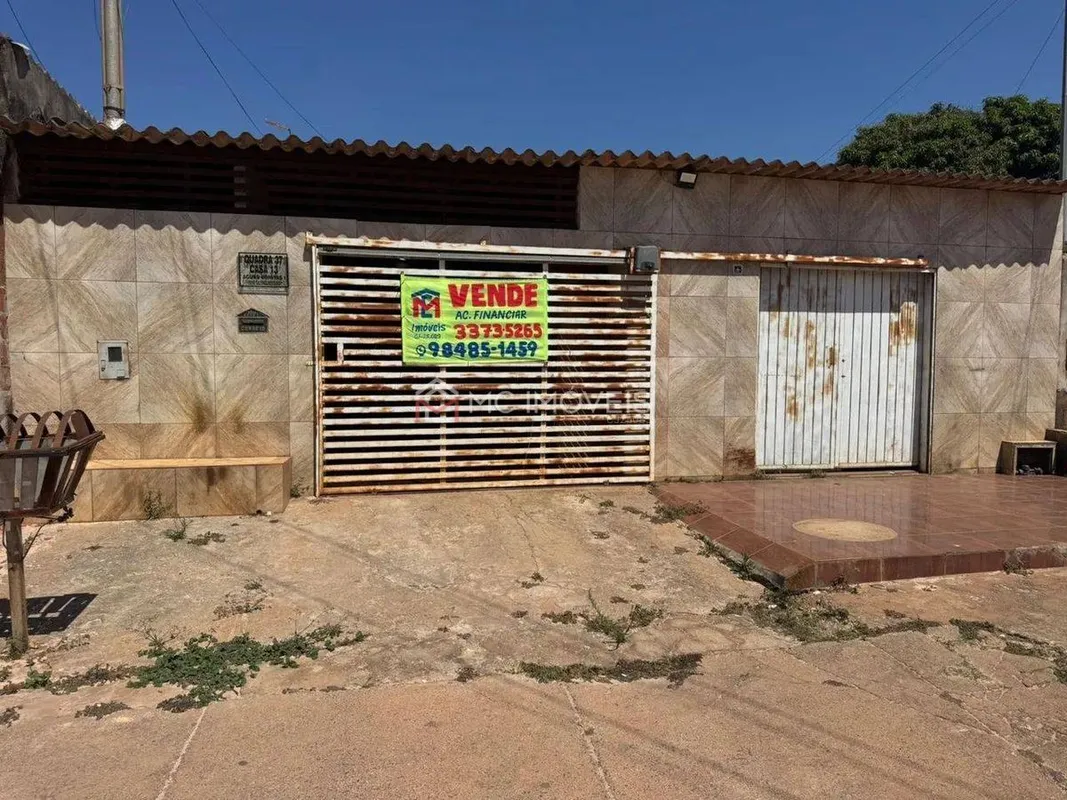 Casa à Venda em Águas Lindas – Águas Bonita 01 (Até 100% financiada)| 4 Quartos ...