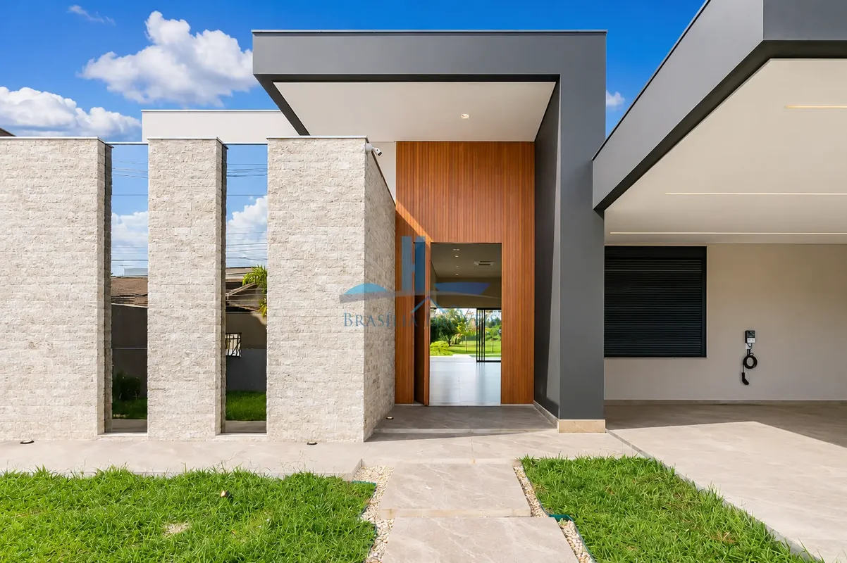 * * * BRASÍLIA IMÓVEIS VENDE LINDA CASA NOVA MODERNA TÉRREA COM EXCLUSIVIDADE PA...