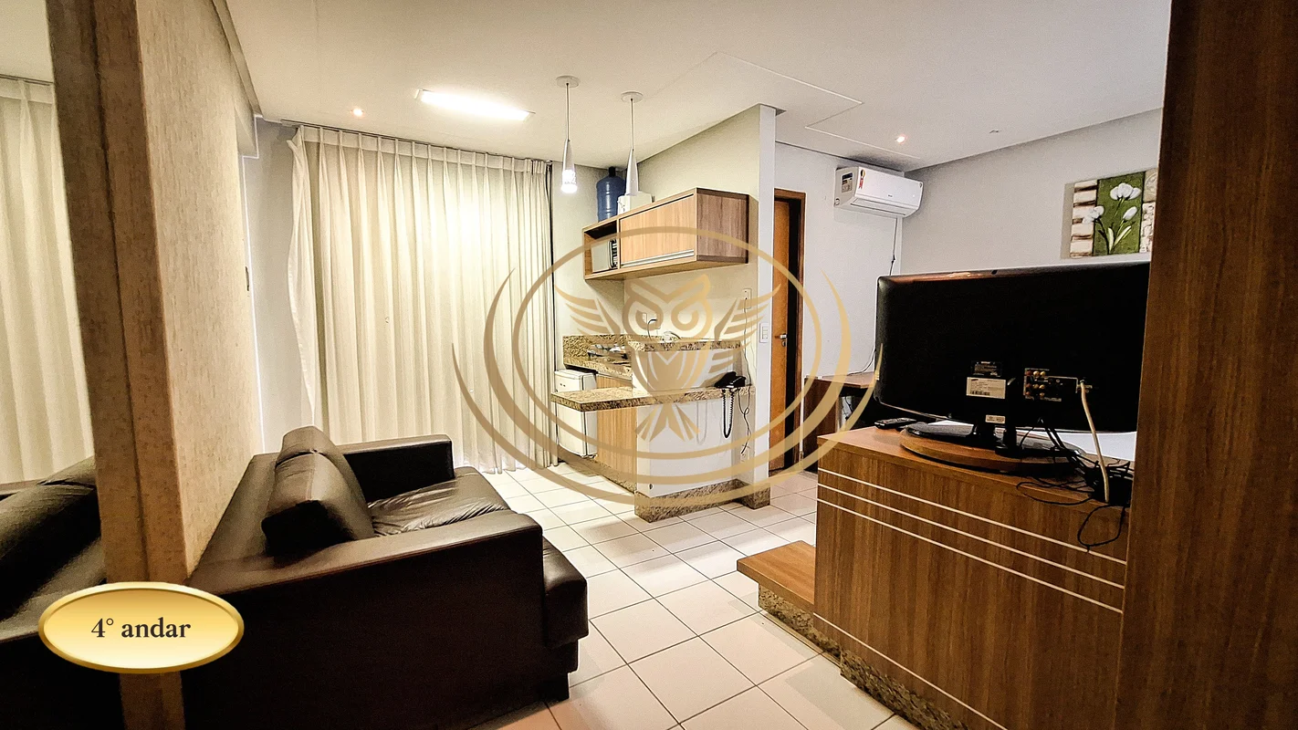 Apartamento no 4º andar, ideal para até 2 hóspedes, localizado no Setor Oeste, u...