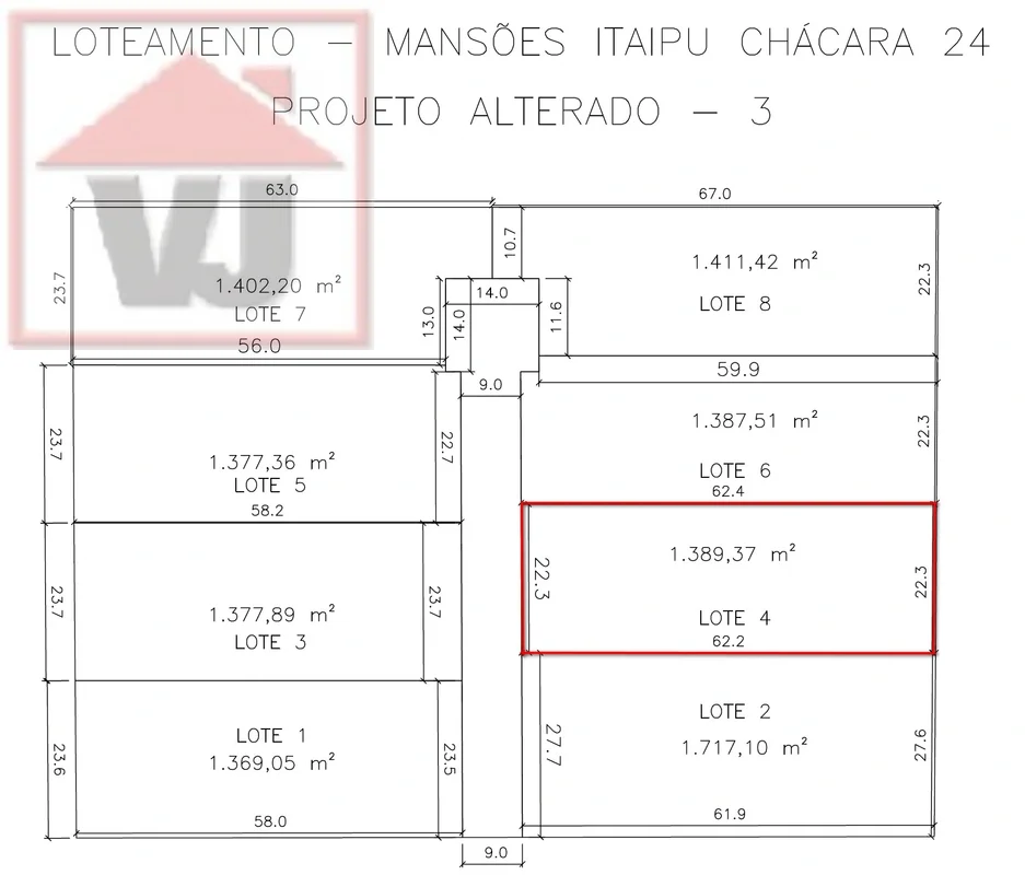 CONDOMÍNIO RESIDENCIAL MANSÕES ITAIPULOTE PLANO NO MANSÕES ITAIPU, RUA 26 NO BLO...