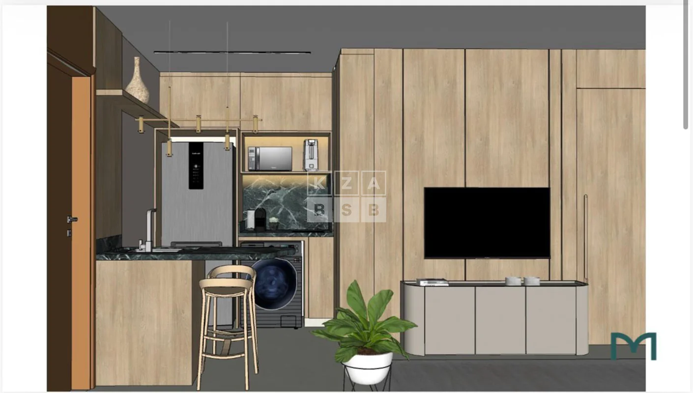 Andar alto | Vista aberta e permanente | 26m² | Vaga coberta no subsolo Design c...