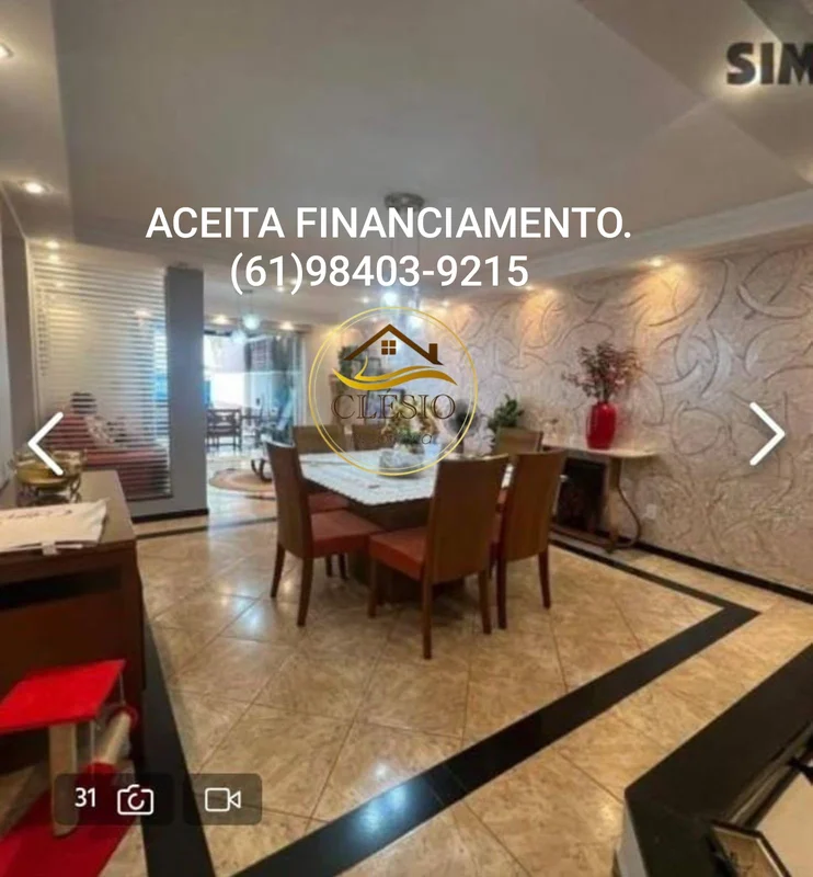 Excelente sobrado com 6 qts, sendo 4 suítes, 2 banheiros sociais, + DCE completa...