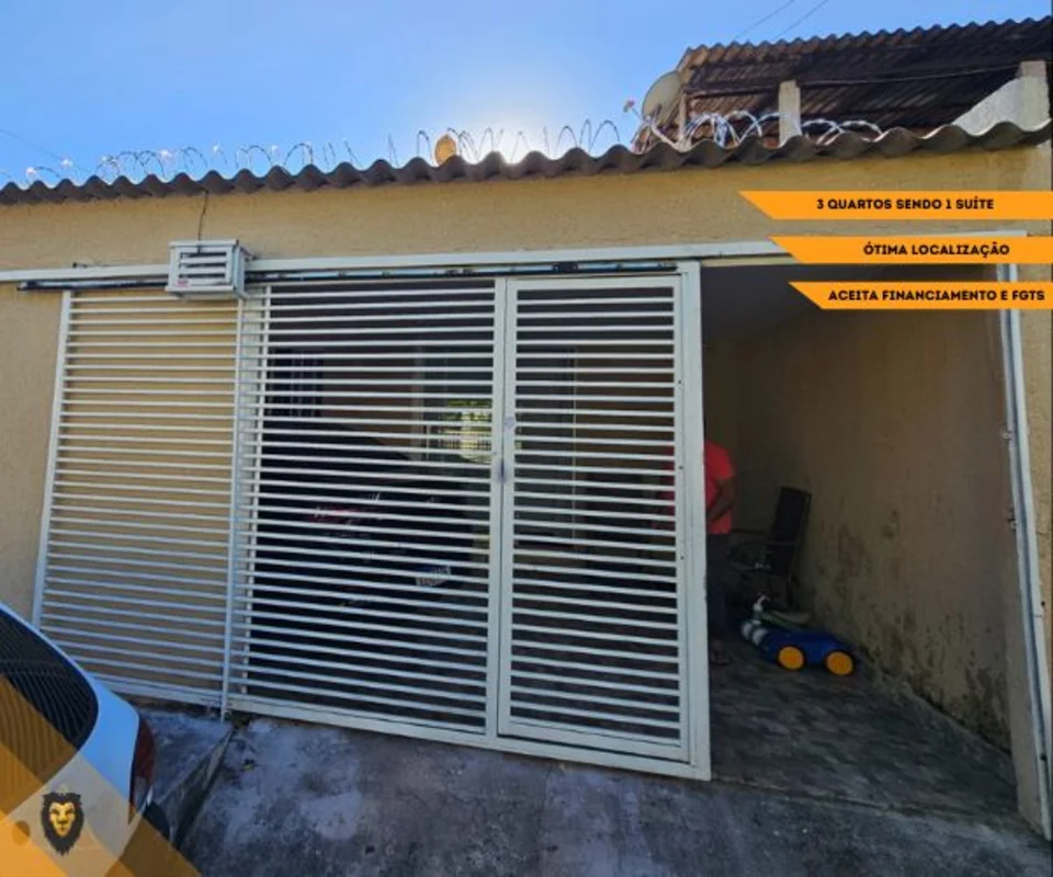 CASA DE 3 QUARTOS SENDO 1 SUÍTE À VENDA EM SAMAMBAIAQR 604, CJ 06 – Samambaia No...