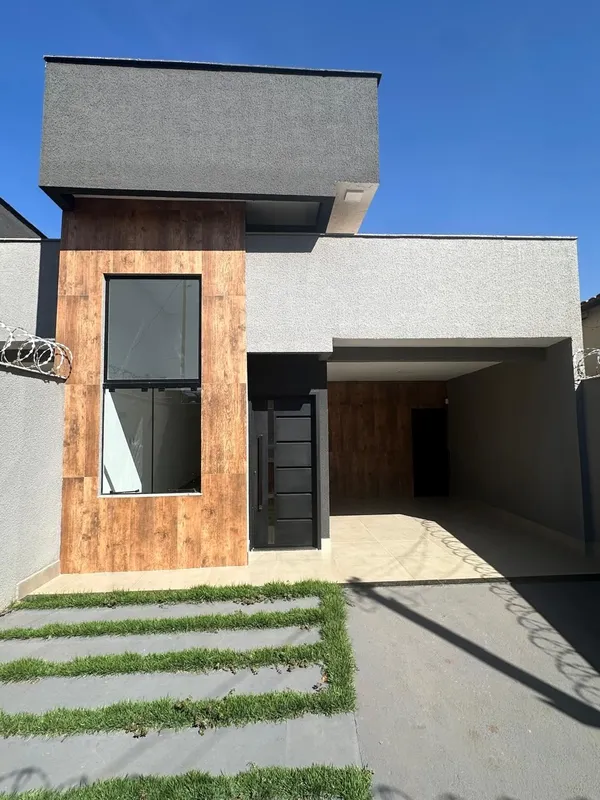 Casa no Parque São Jorge em Aparecida de Goiânia. 3 quartos Área construída 101 ...