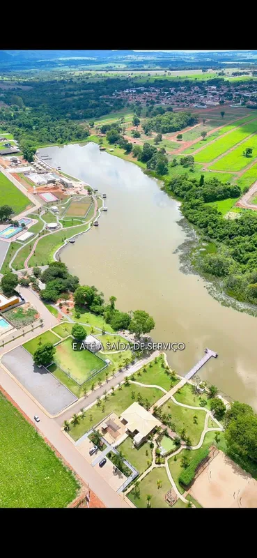 Lote de 600 M2 no condomínio Portal Do Lago, Santa Barbara de Goiás.O lote e as ...