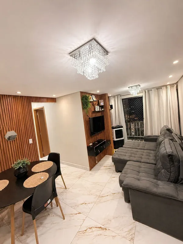 Apartamento de 2 quartos com 1 suite e uma vaga de garagem coberta. Apartamento ...