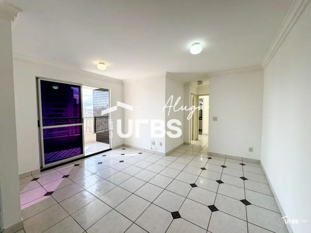 Edifício West House Life Style, Setor OesteApartamento com cozinha equipada com ...