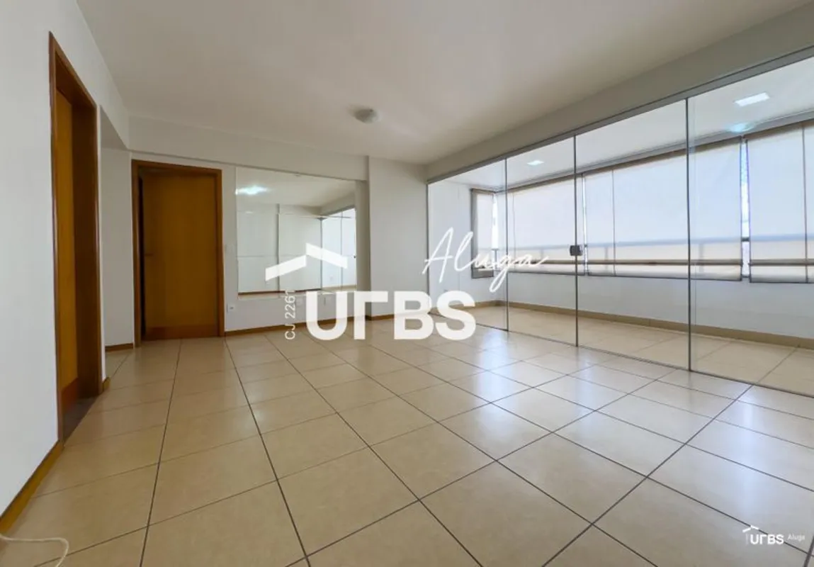 Apartamento com 3 quartos, sendo 2 suítes, sala de estar e jantar integradas à v...