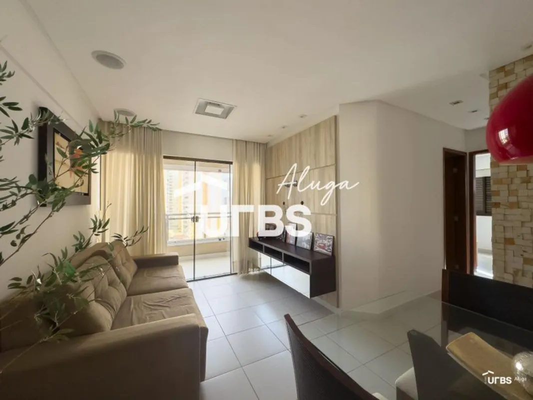 Apartamento mobiliado no Condomínio Borges Landeiro Orient, localizado no Setor ...
