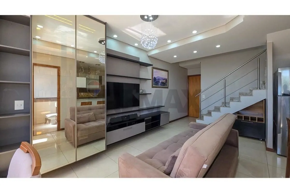 Duplex de Luxo em Águas Claras 62,20m², mais 10m² de Mezanino total 72,20m², Nas...