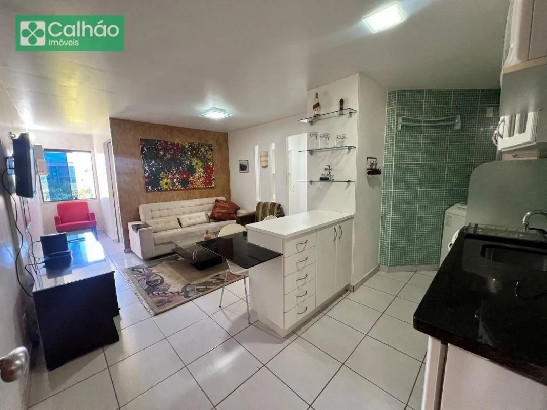 KITNET MOBILIADA PARA ALUGUEL NO LAGO NORTE 42 m², VAGA DE GARAGEM E PORTARIA 24...