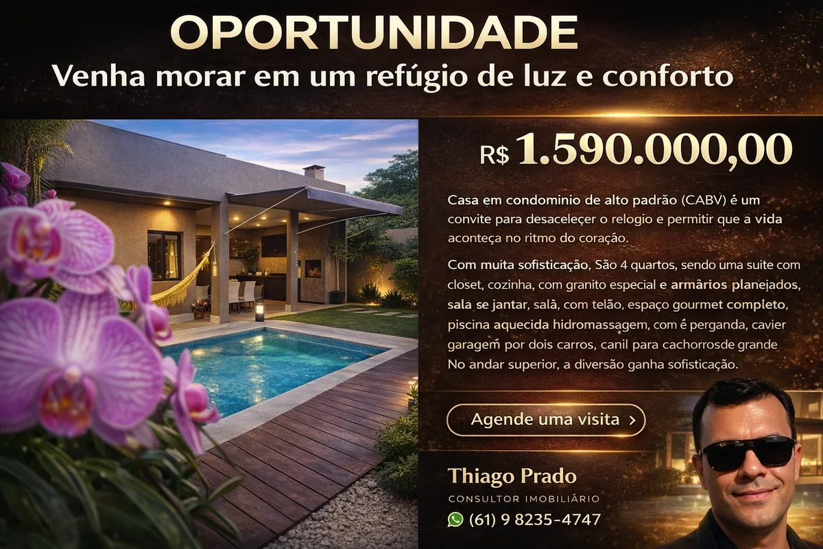 Venha morar onde o horizonte encontra o lar, um refúgio de luz e conforto.Existe...